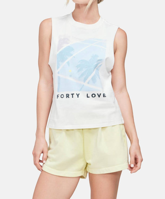 FORTY LOVE RILEY TANK TOP