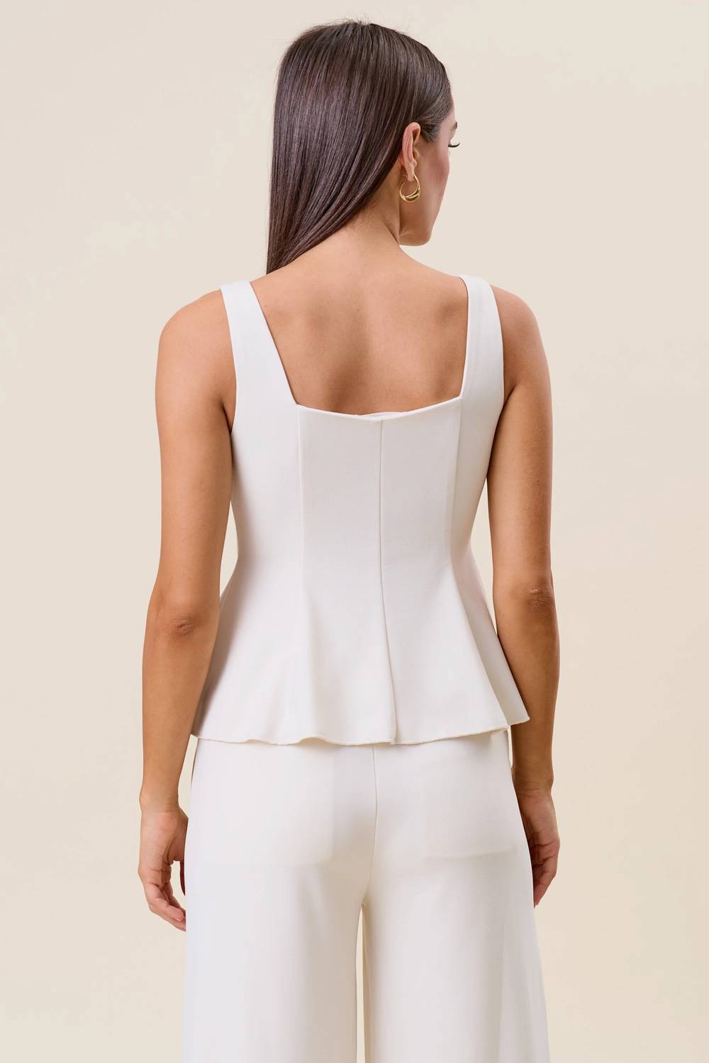 Able - Heart Neck Flare Top