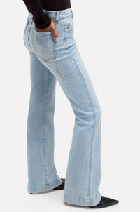 7 For All Mankind Dojo Tailorless Jeans in sparkling - women's jeans - view 5