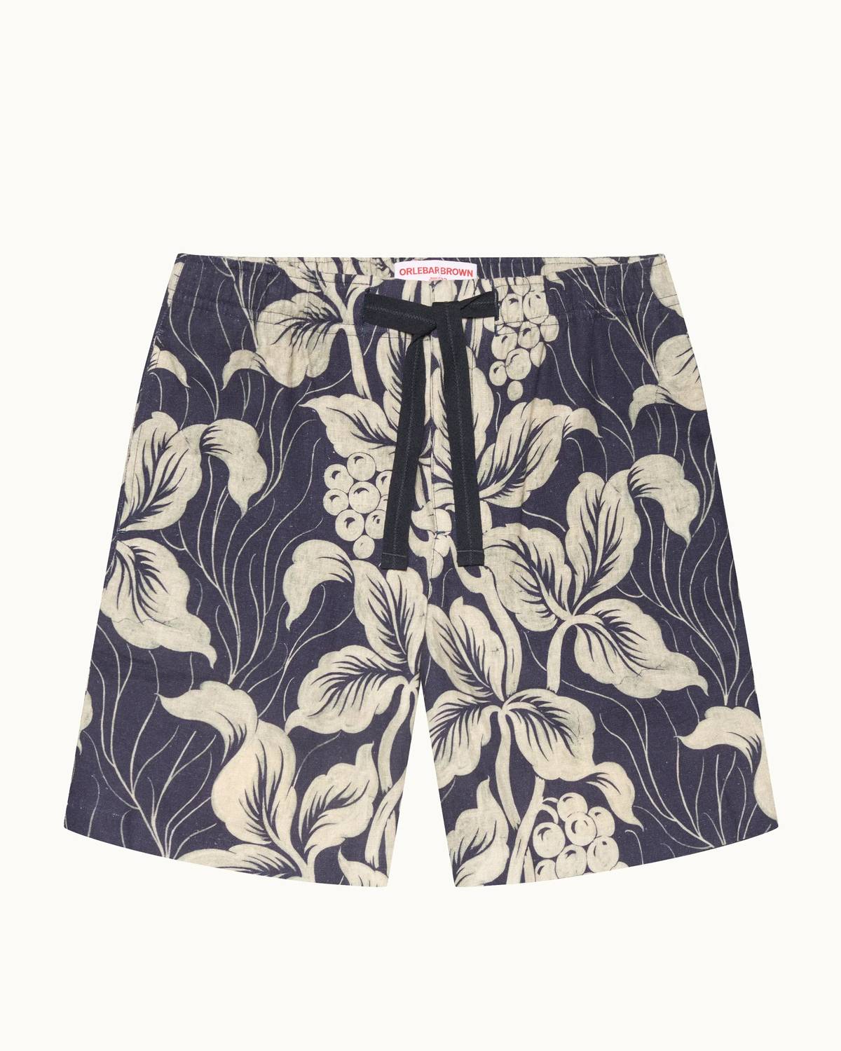Orlebar Brown - Men's Alex Linen Petralis Short