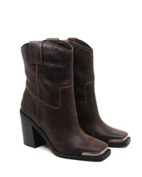 Dolce Vita Women's Falon Ankle Boots in espresso - women's shoe