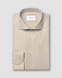 Eton - Men's Check Signature Oxford Shirt