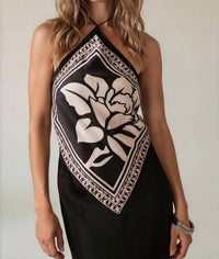 Free People - Citrine Halter Midi Dress