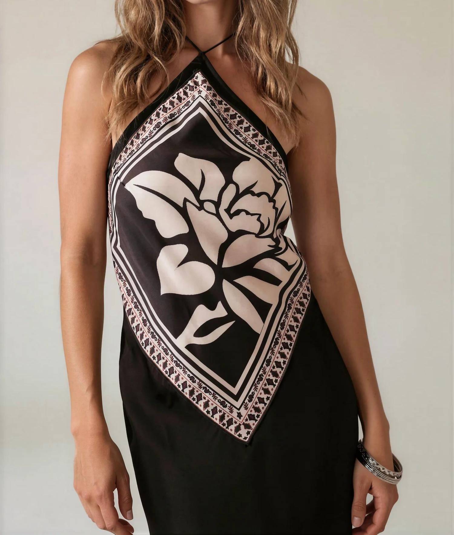 Free People - Citrine Halter Midi Dress