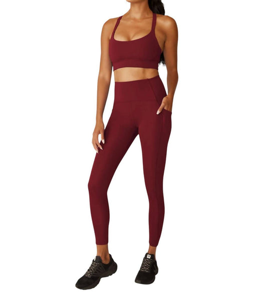 Beyond Yoga - Strive Pocket Midi Legging