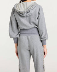 Cinq A Sept - Heather Maddie Zip Up Sweatshirt