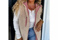 Blakely - Reversible Sherpa & Puffer Long Vest