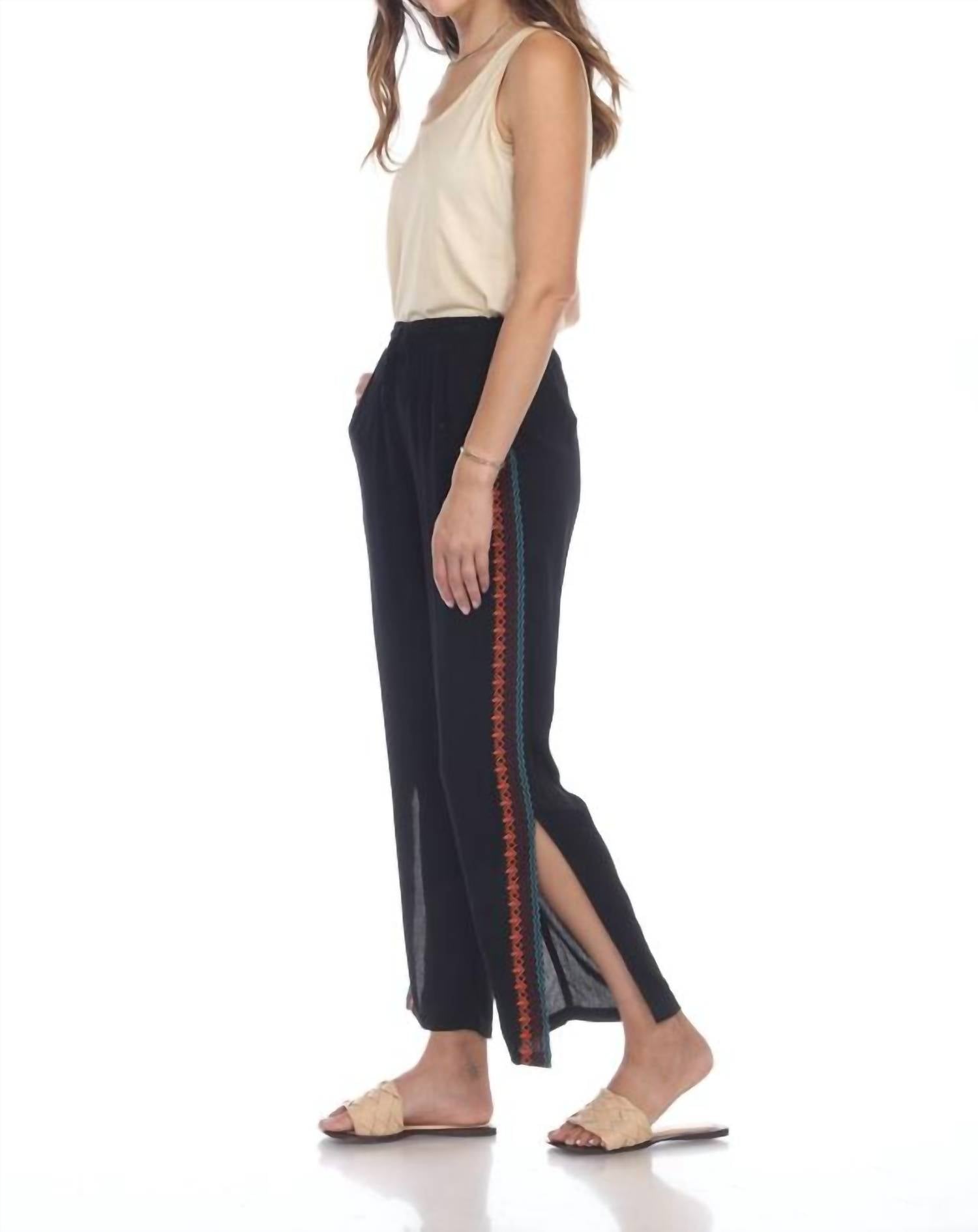 Paparazzi - Women's Crinkled Pull On Pant