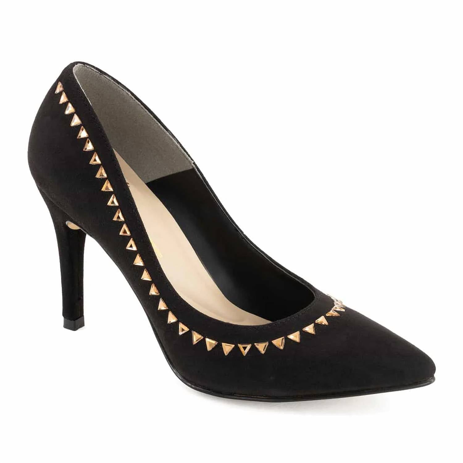 Andrea - Women's Pointed Toe Heeled Pumps