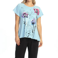 Jess & Jane - Mineral Washed Gauze Cotton Top