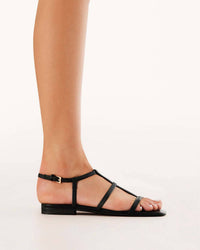 BiLLiNi Women's Acacia Ankle Strap Sandal in black - women's sandal - alternate view