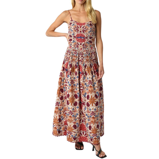 Olivaceous - Daisy Floral Dress