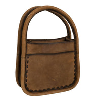 STS Ranchwear Women's Sugar Satchel in cowhide - women's bag - detail view
