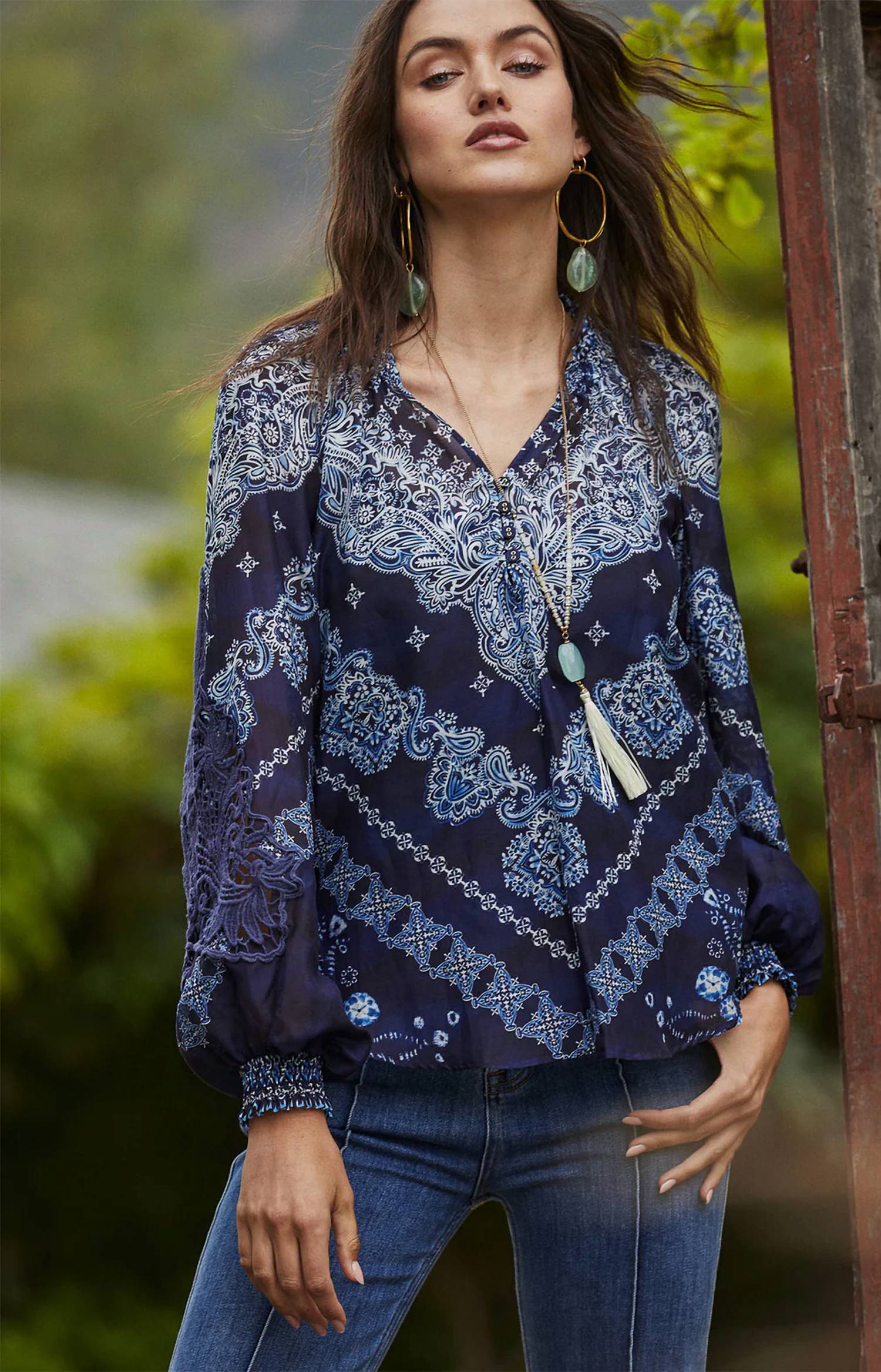 Hale Bob - Elouise Silk Top