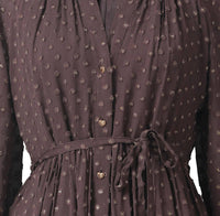 Emily Lovelock - Women's Lucy Lurex Dobby Dress
