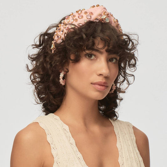 Lele Sadoughi - Women's Candy Beaded Hoop Earrings