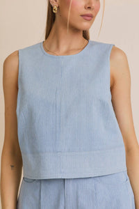Gilli - Chelsey Striped Sleeveless Tank