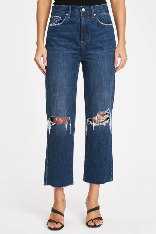 Pistola - Cassie Super High Rise Straight Crop Jean
