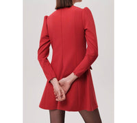 Exquise - Trend V-neck Mini Dress