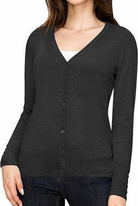 Made By Johnny - Keep It Classic V-neck Cardigan