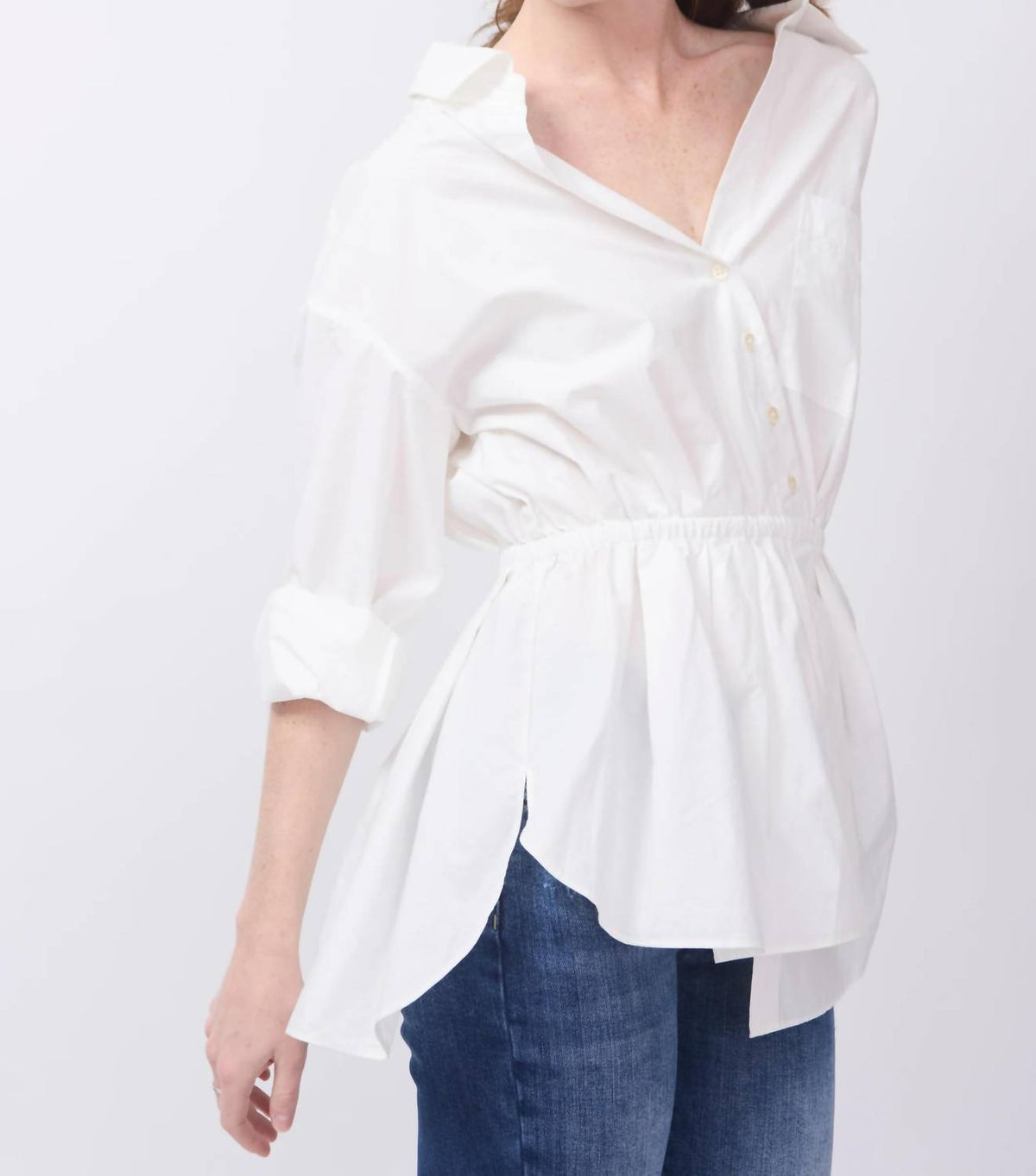 Rosie Assoulin - Falling Off The Shoulder Top
