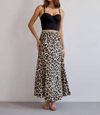 Choklate Paris - Valentine Print Satin Skirt