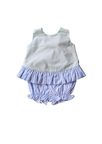 Mint Magnolia - Girl's Sutton Swing Stripe Set