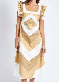 En Saison - Linen Blend Midi Dress