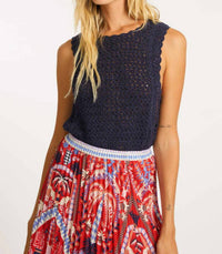 Caballero - Amelie Peacoat Top