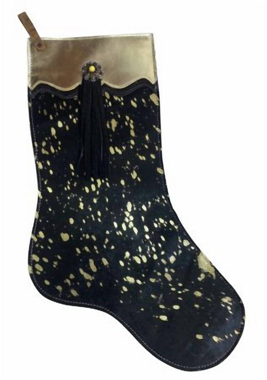 Showman - Cowhide Leather Christmas Stocking
