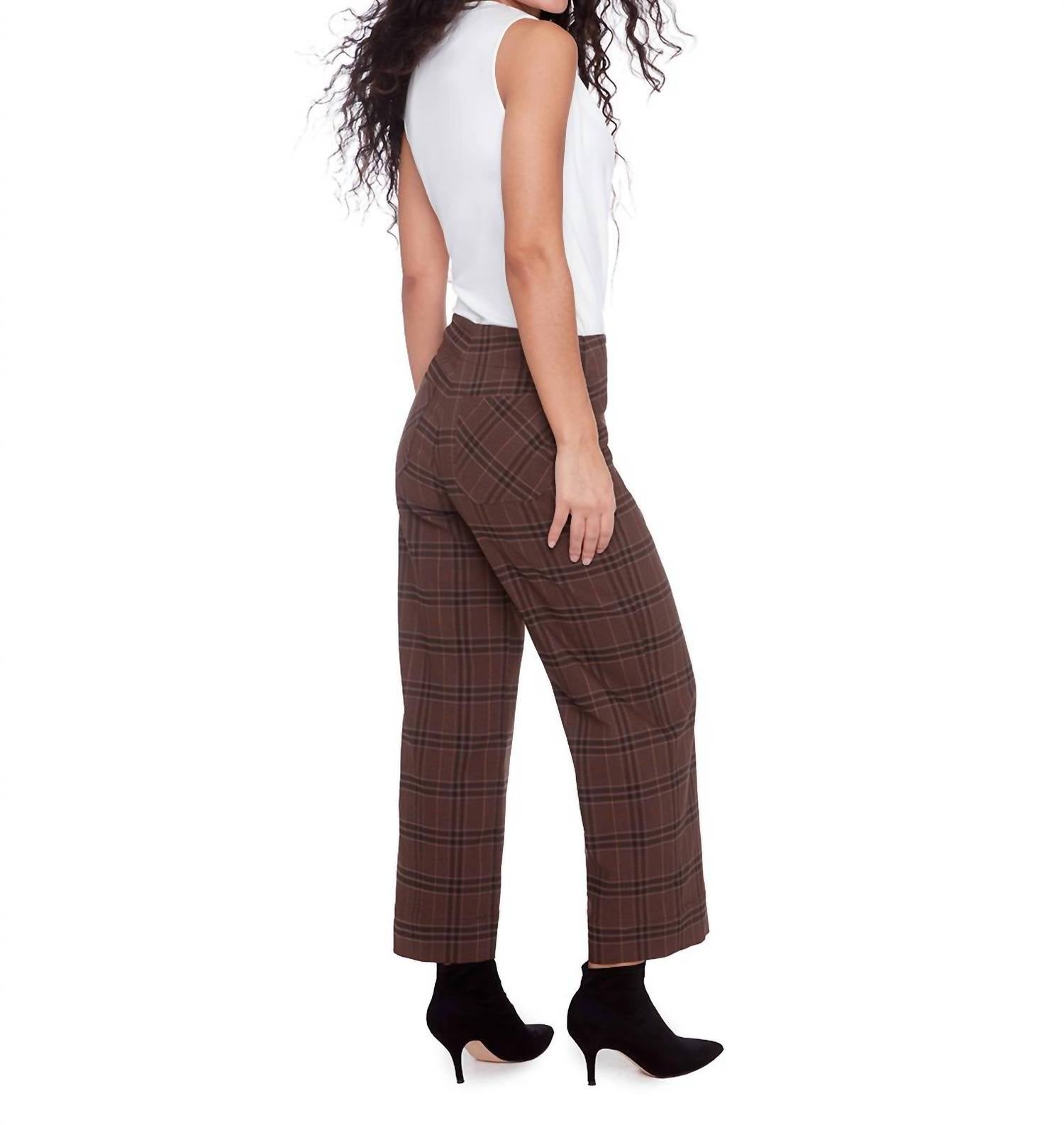 I Love Tyler Madison - Jenny Plaid Techno Pants