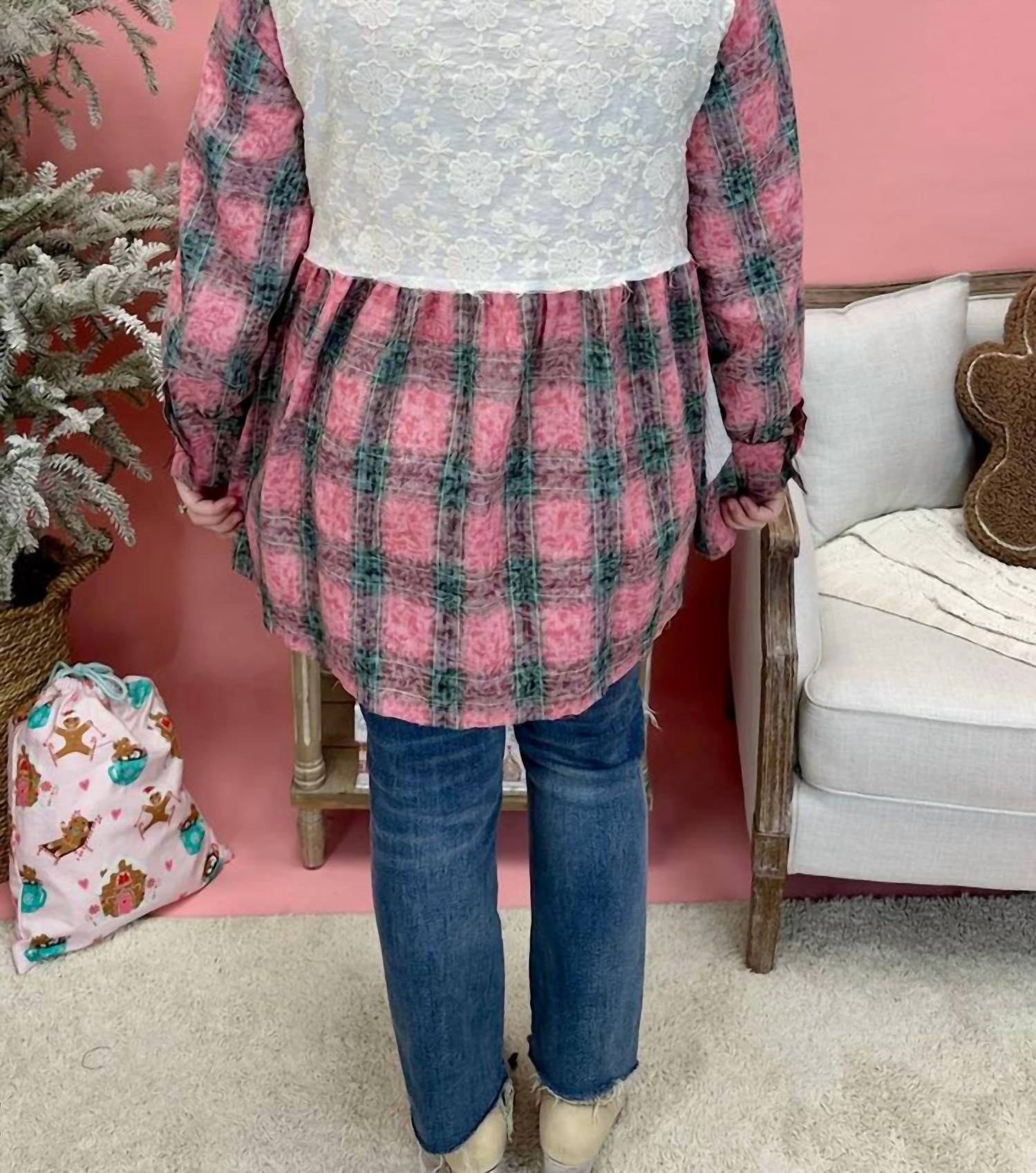 Pol - Long-sleeve Oversized Fit Shirt
