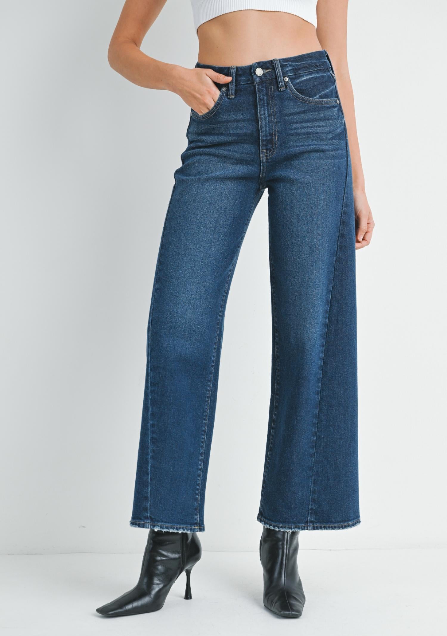Just Black Denim - Wide Leg Jeans