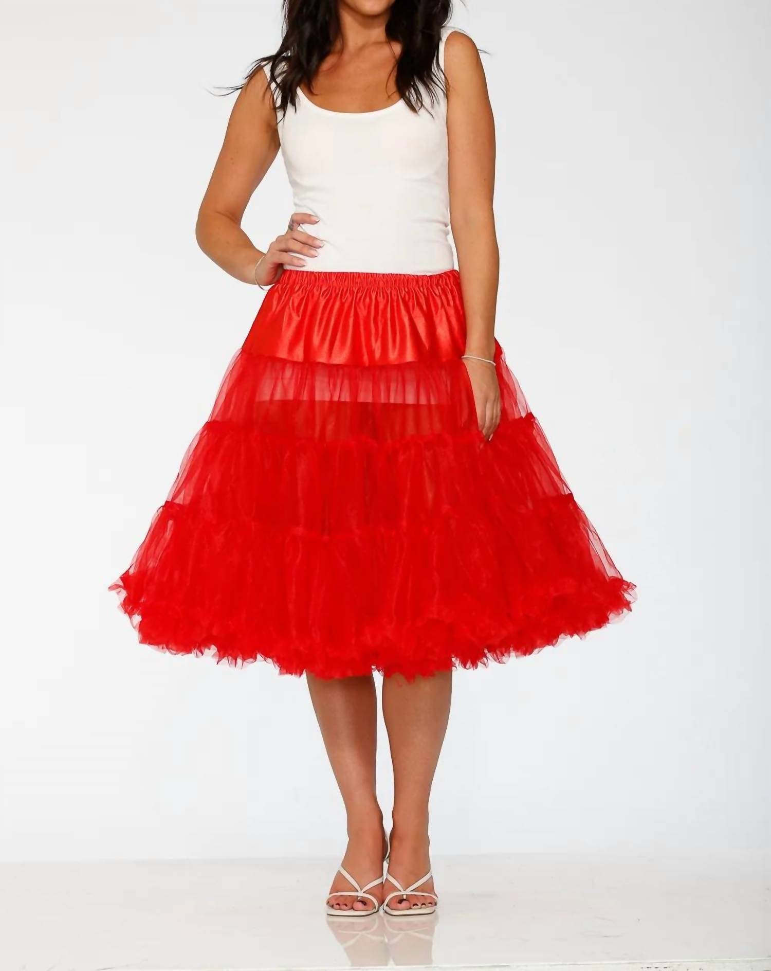 Orchid Bloom - Petticoat Skirt