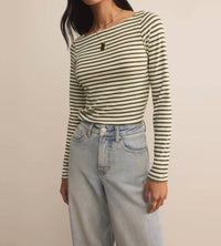 Z Supply - Pristine Rib Striped Tee