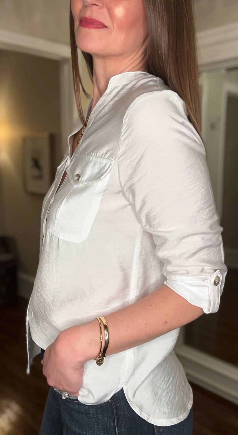 Yest - Yest Sanneke Front Button Blouse 3.6