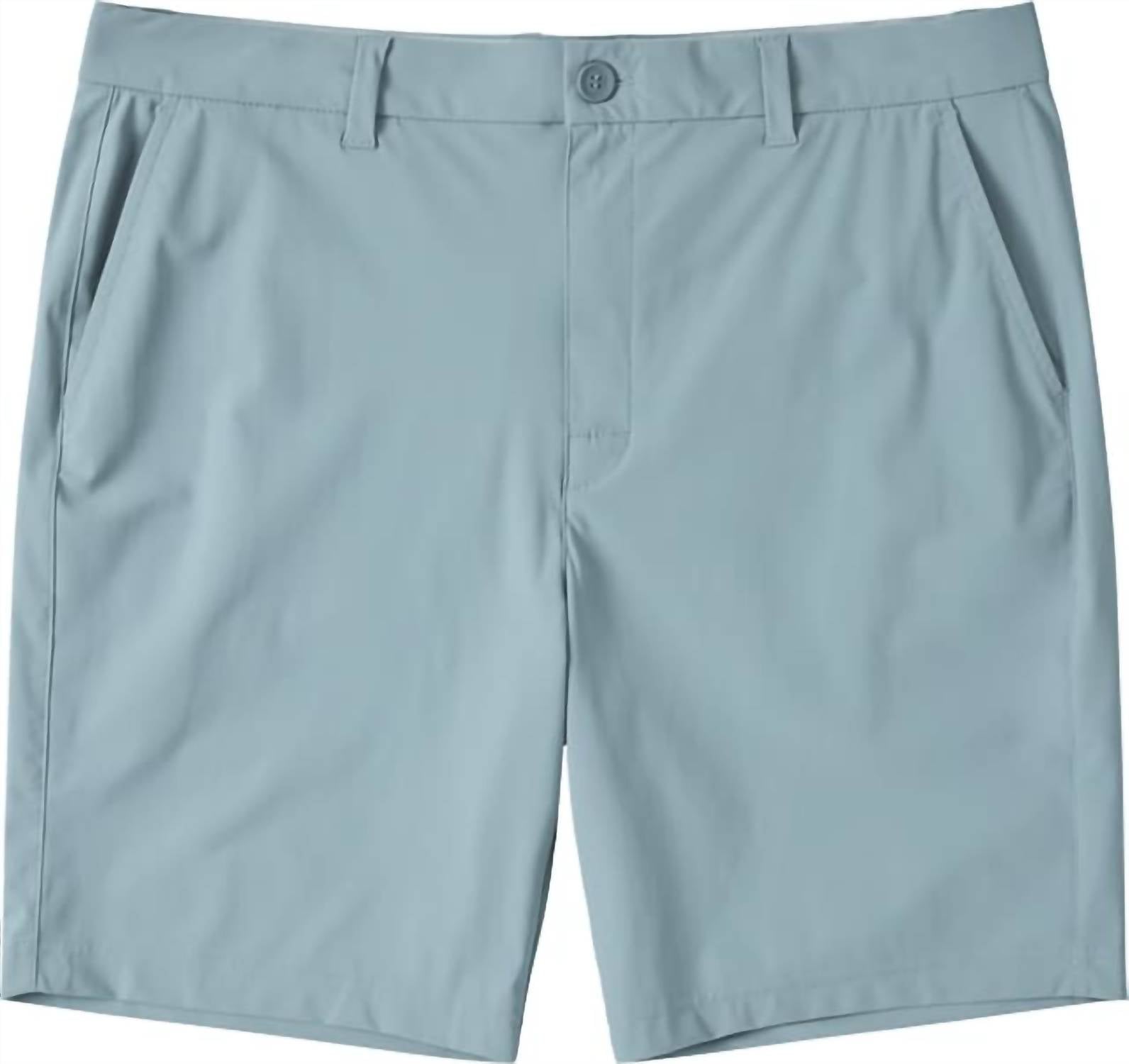 SAXX Caddie Golf Short 8in in silver pine - men's shorts - alternate view