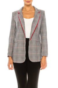 Peter Nygard - Houndstooth Print Blazer
