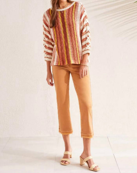 Tribal - Cotton Knit Sweater