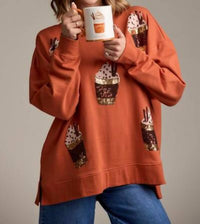 Mudpie - Fall Sparkle Sweatshirt