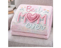 Julia Rose - Women's Best Mom Ever Blanket