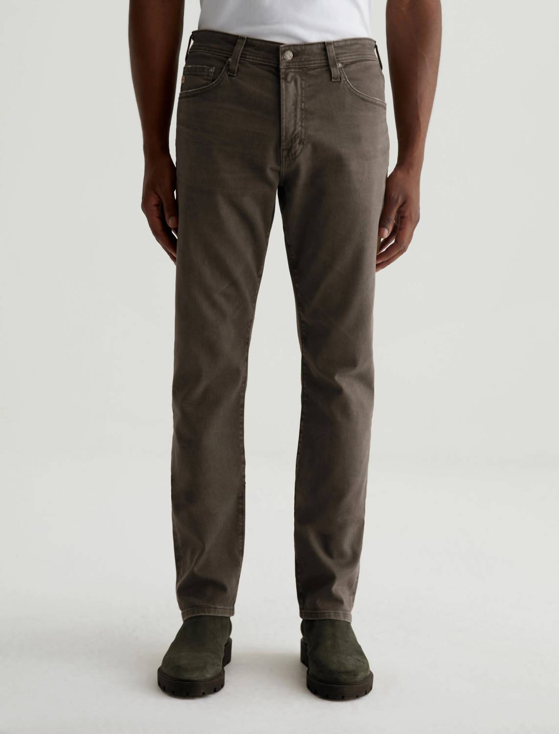 AG Jeans Everett Cloud Soft Denim Jeans in green - men's jeans