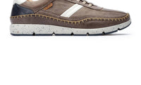 PIKOLINOS Men's Fuencarral Trainers Slip-on Sneakers in dark grey - men's sneaker - detail view