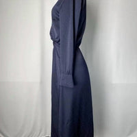 Ba&Sh - Women's V-neck Jacquard Midi Dress