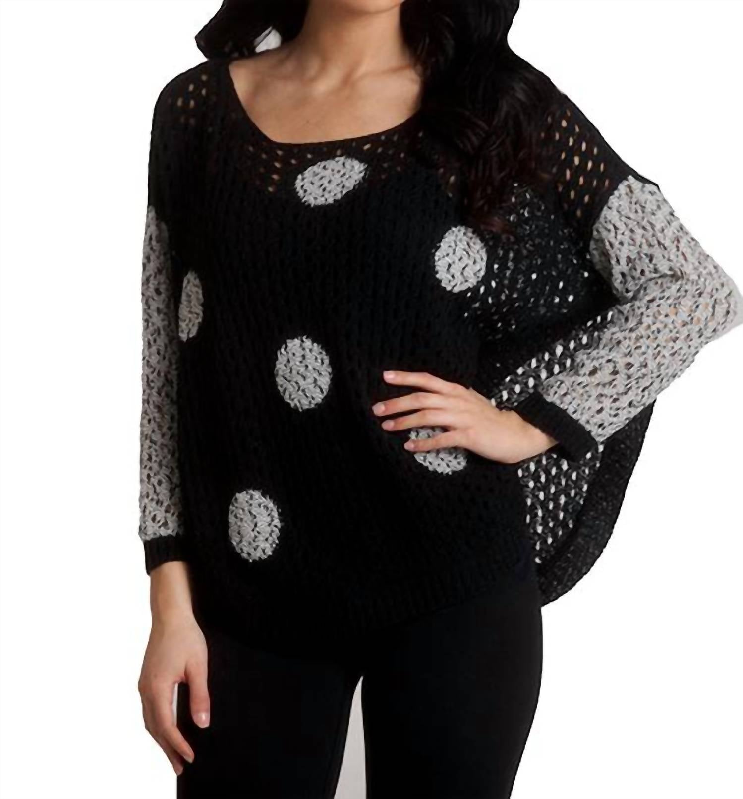 Crochet Dot Poncho
