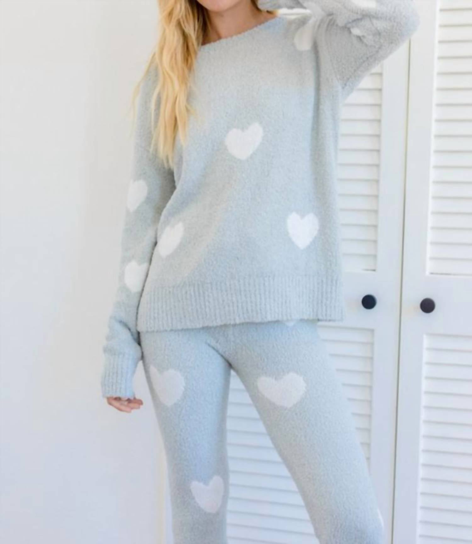 Hem & Thread - Comfy Heart Loungewear Set