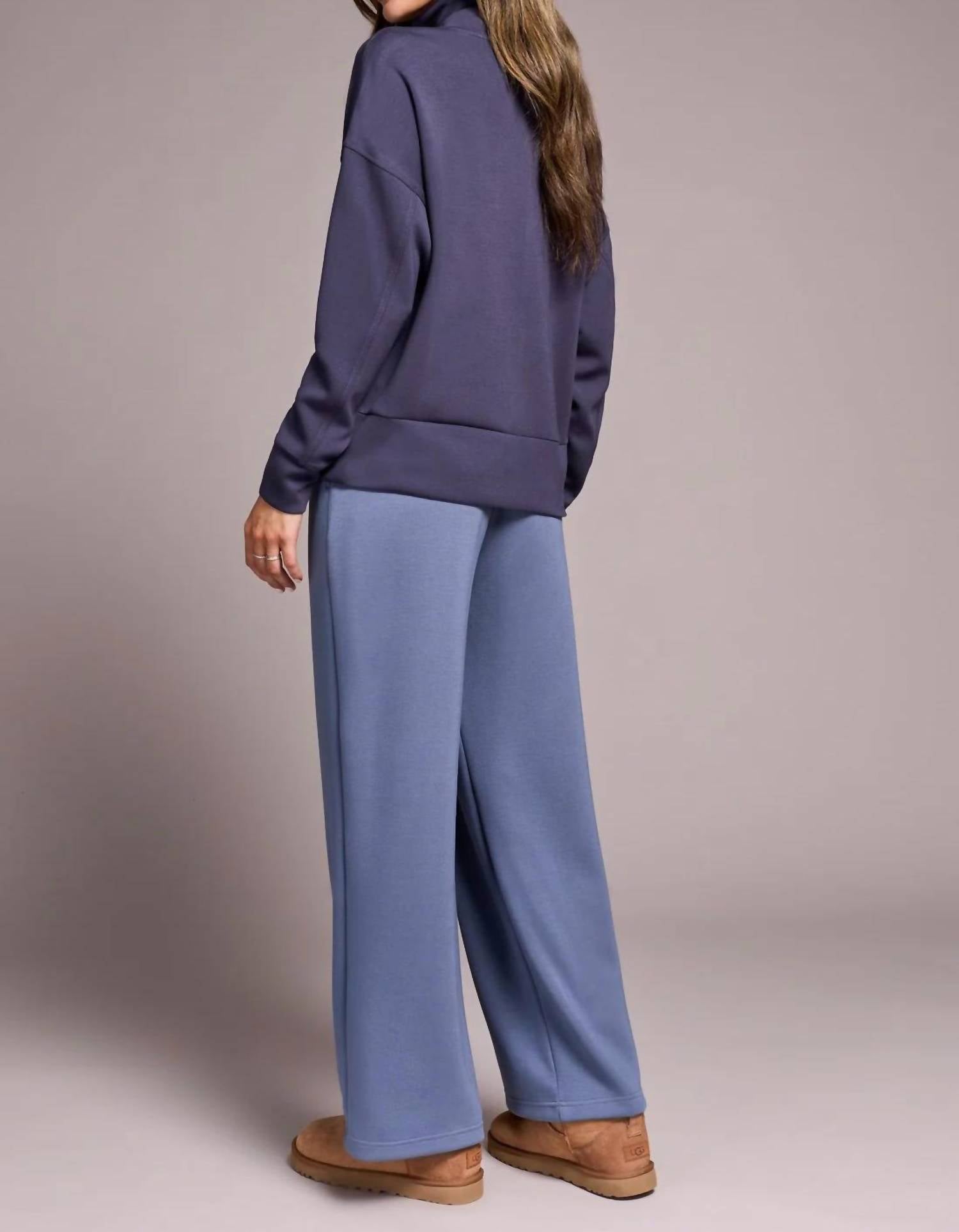 Tribal - Techno Lux Funnel Neck Top