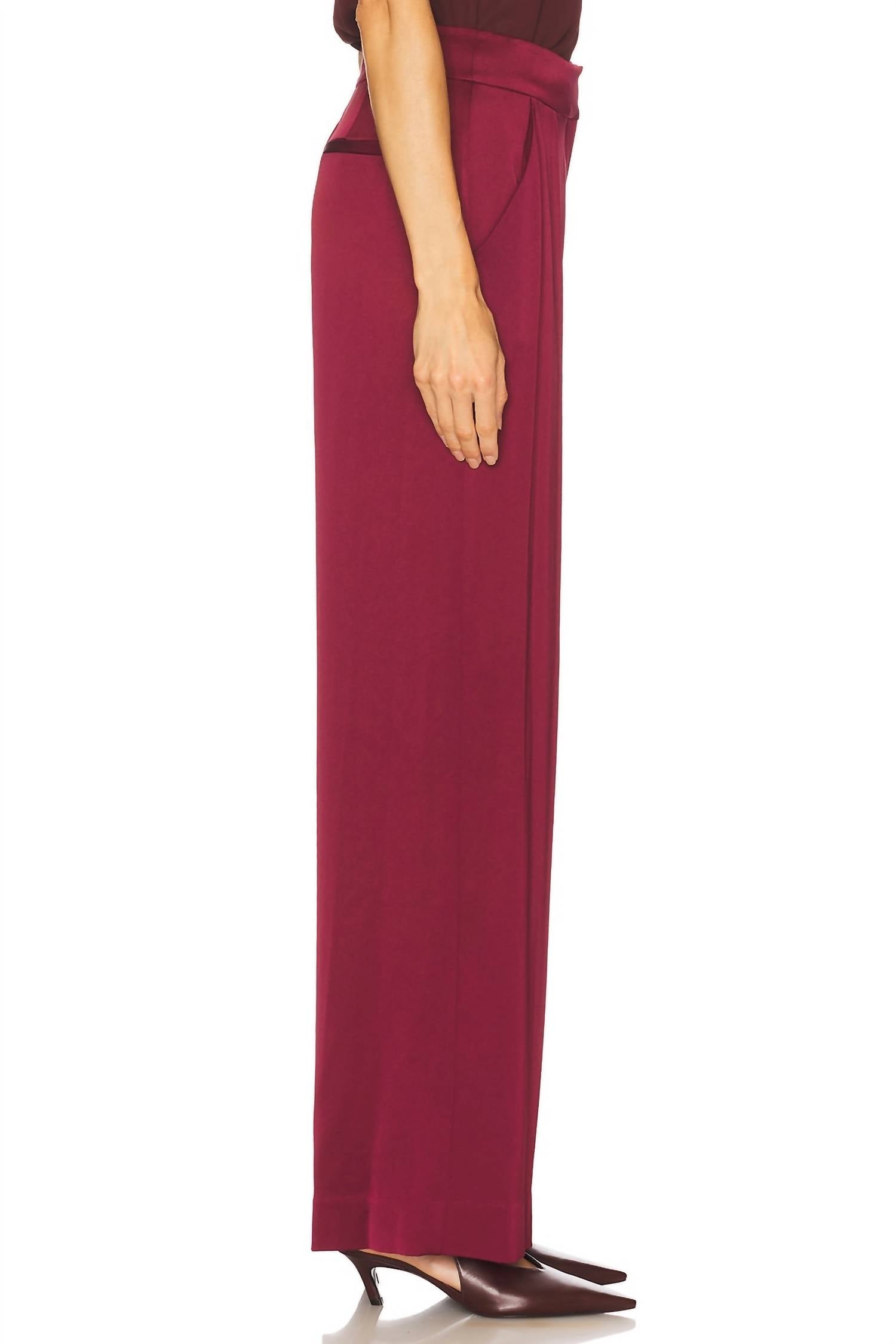 Simkhai - Kyra Wide Leg Trouser Pants