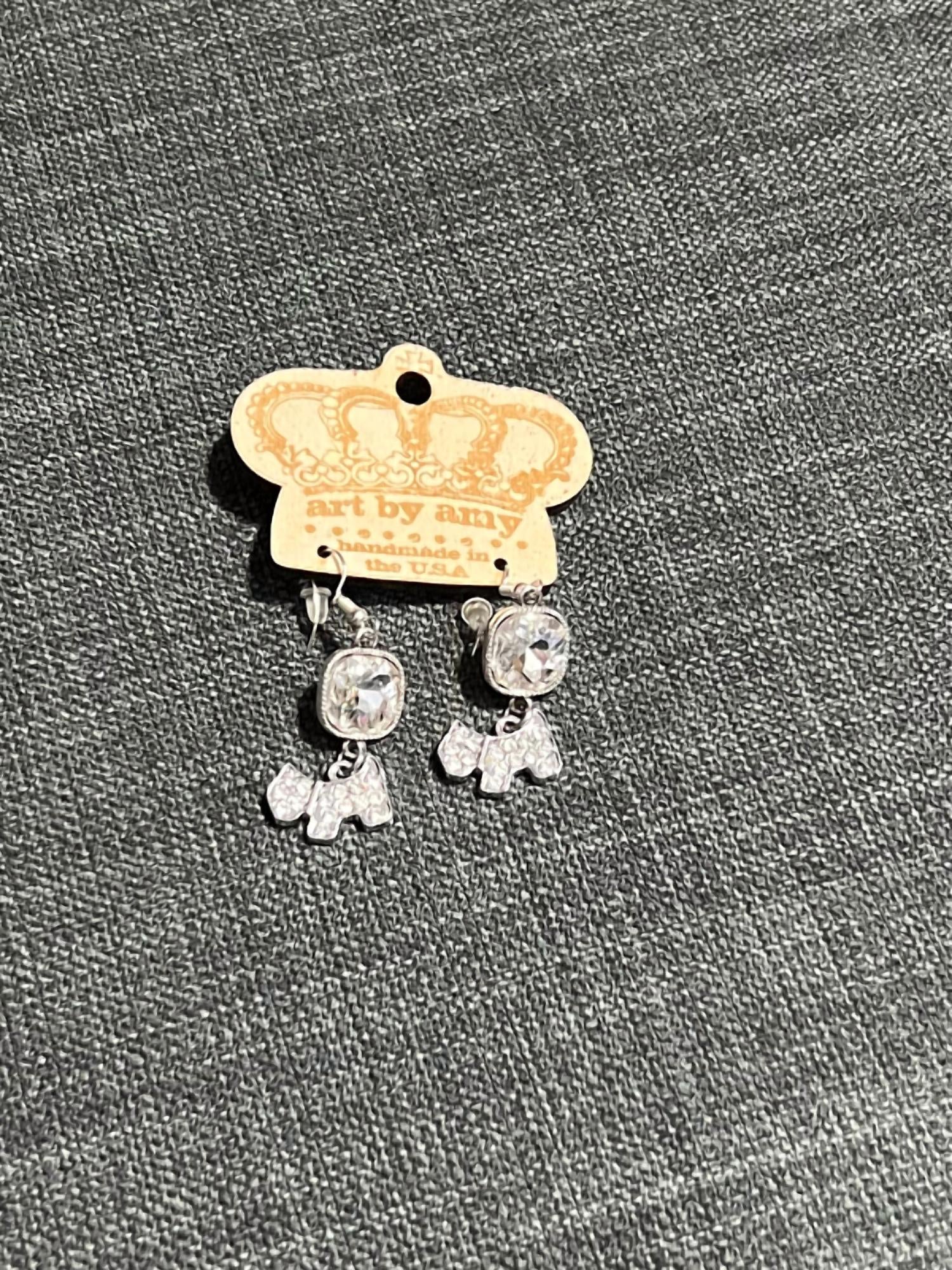 Art By Amy Labbe - Dog Earrings