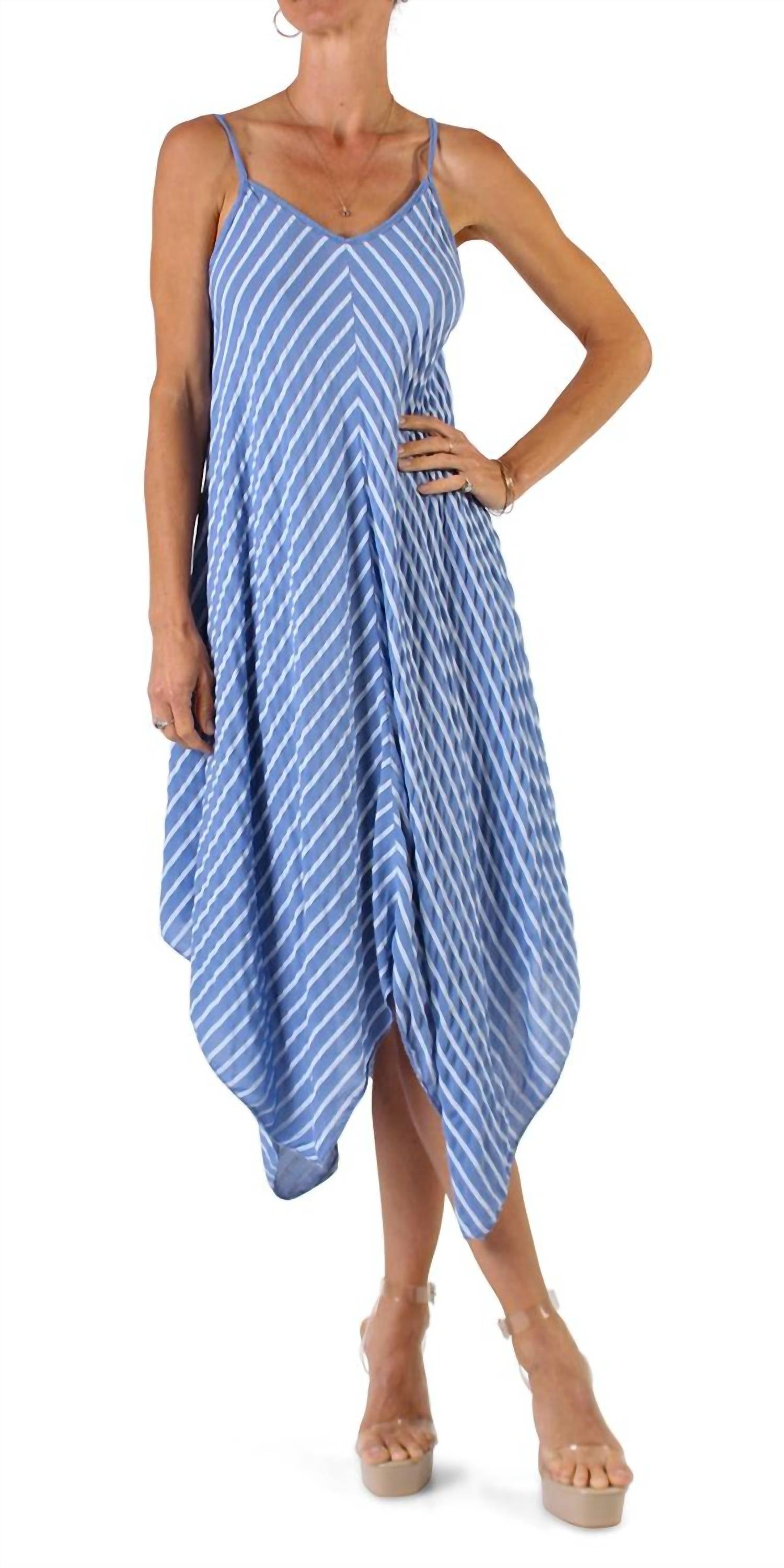 Gigi Moda - Il Lido Striped Midi Dress
